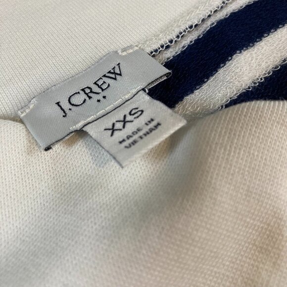 🔥HOST PICK🔥 J.CREW NAVY and WHITE STRIPED LONG SLEEVED TOP with BUTTON CLOSURE - Picture 10 of 11